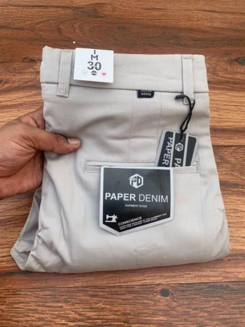 COTTON DENIM Trouser