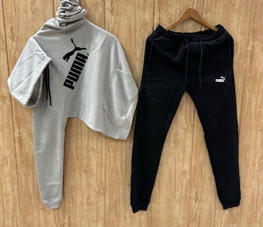 Puma Premium Full Sleeve Hoodie Tracksuit