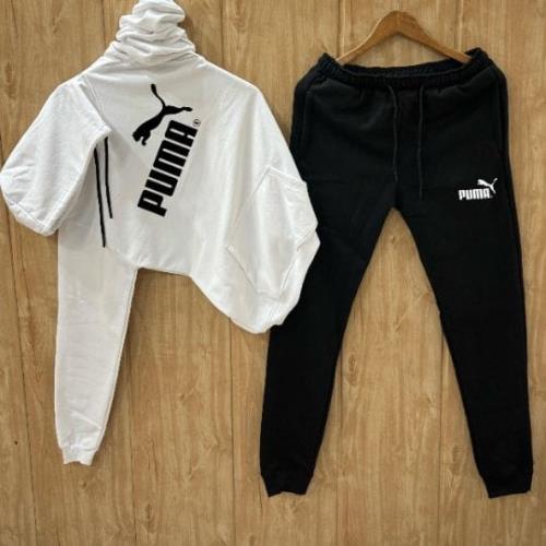 Puma Premium Full Sleeve Hoodie Tracksuit
