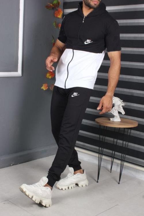 NIKE Mens Hooded T-Shirt + Track Pant Set