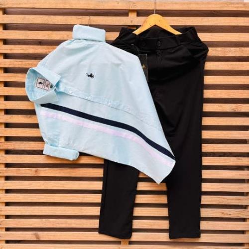 cotton shirt + lycra pant