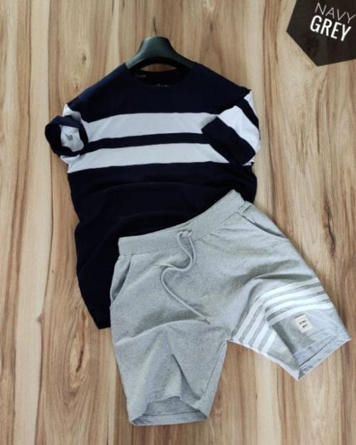 T-SHIRT AND SHORTS COMBO SET