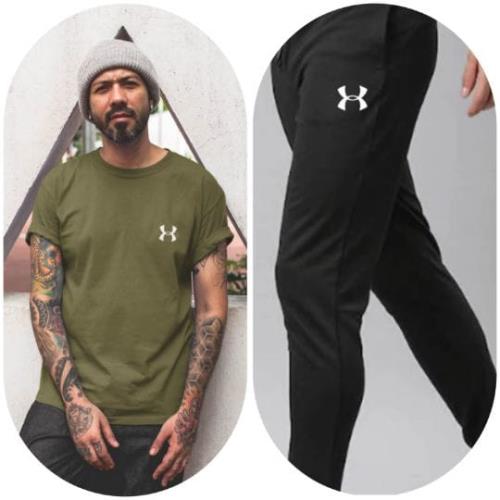  Inspired UNDER ARMOUR T-SHIRT + TRACKPANT COMBO SET