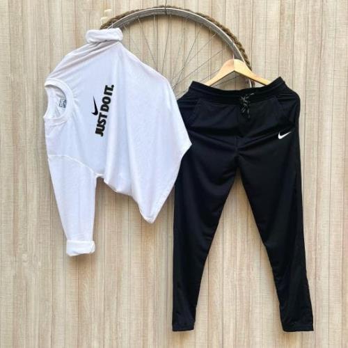 Inspired 100%COTTON  TEE + Dryfit jogger.