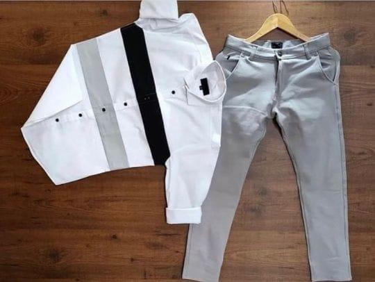 Premium Shirt And 4way Lycra Combo