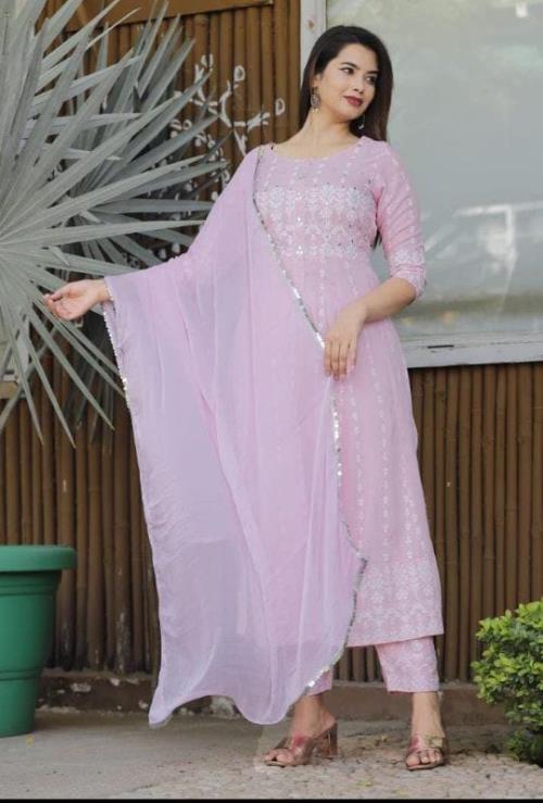 RAYON PRINTED 3PC SET.