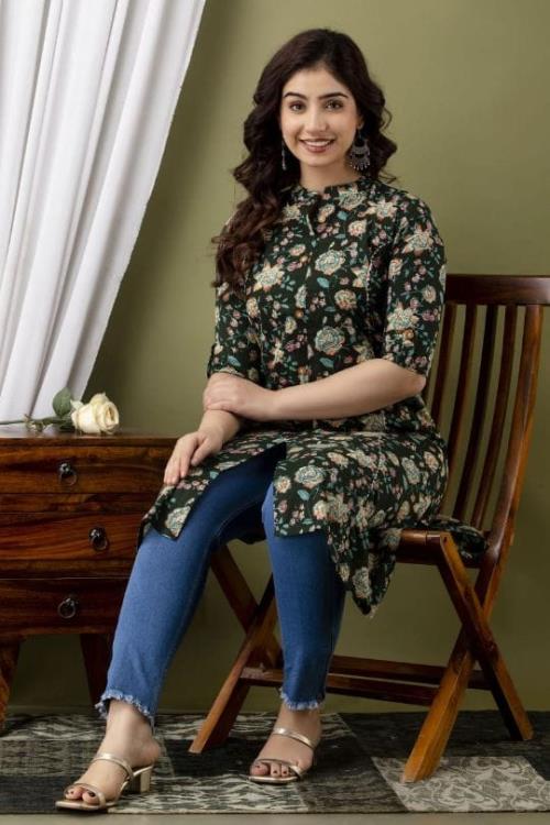 princess cut aline kurta.