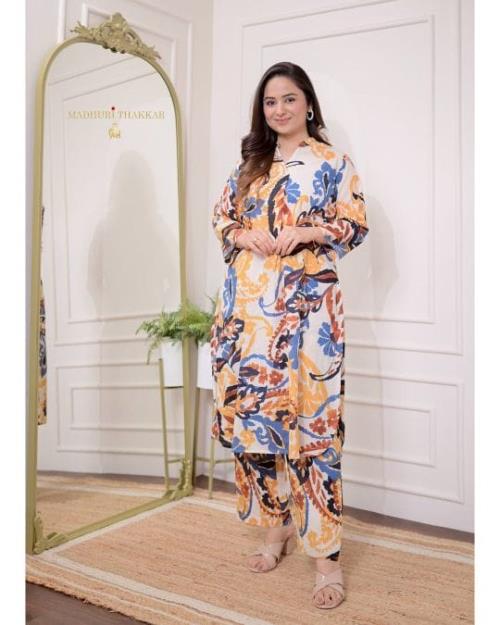 New Launch: Superhit Design 2Pcs Kurti with Pant.