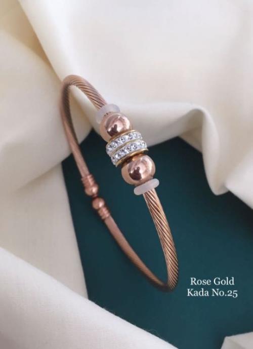  Rose Gold Premium Kada For Her.