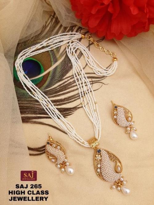 Premium Quality Moti Jewel Set