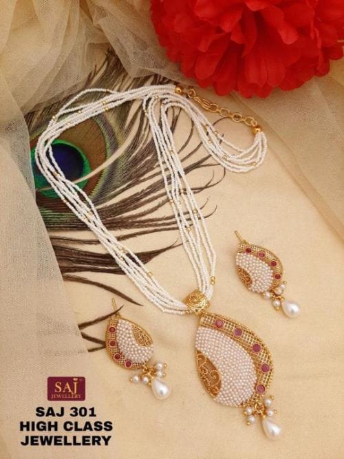 Premium Quality Moti Jewel Set