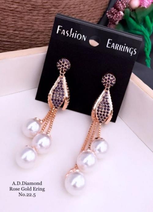 American Diamond Earring Set
