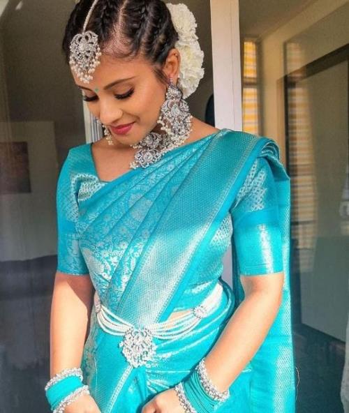BEAUTIFUL RICH PALLU & JACQUARD WORK ON ALL OVER THE SAREE