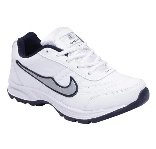 Inspired Men White Sports Shoes