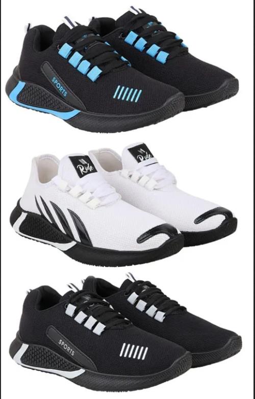 Inspired New Trendy Mens & Boys Sport Shoes Combo pack Of 3