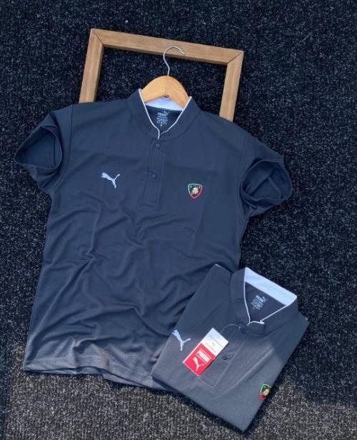  Inspired PUMA Very Premium Quality Designer Ban Collar T-Shirt