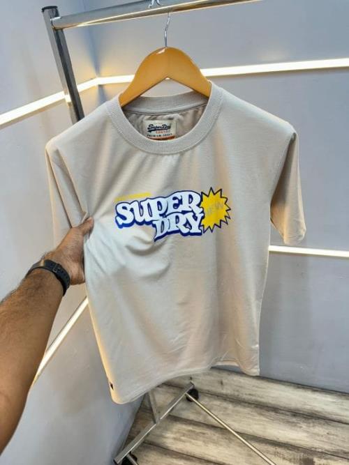  Inspired Superdry Mens Imported Cotton Tensile Soft Hand Feel Half Sleeves T-Shirts
