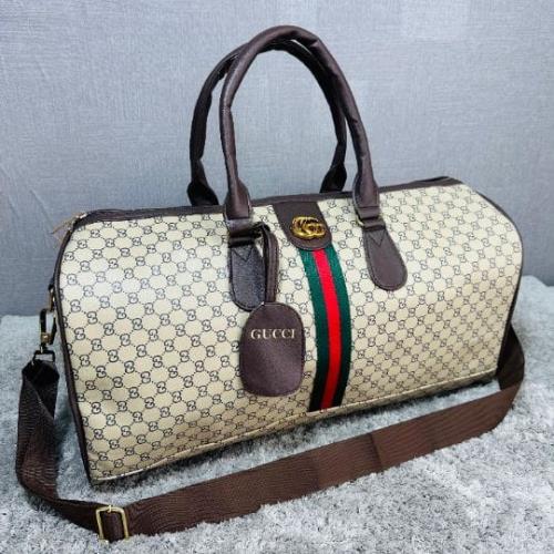 Gucci Unisex Duffle Bag For Men And Women For Travel Use