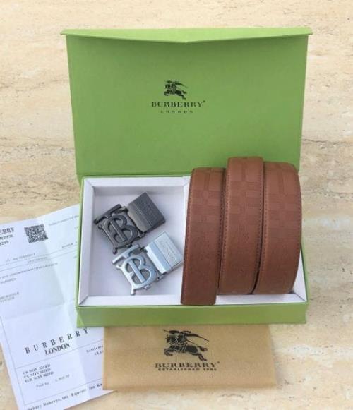 Burberry Mens Reversible Belt