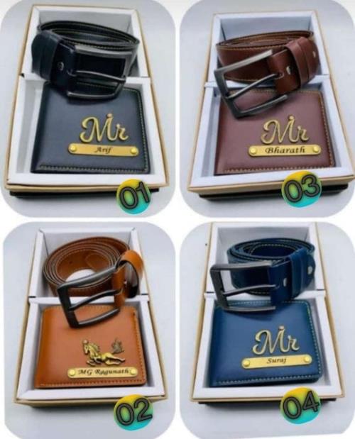 Customized Premium Faux Leather Wallet