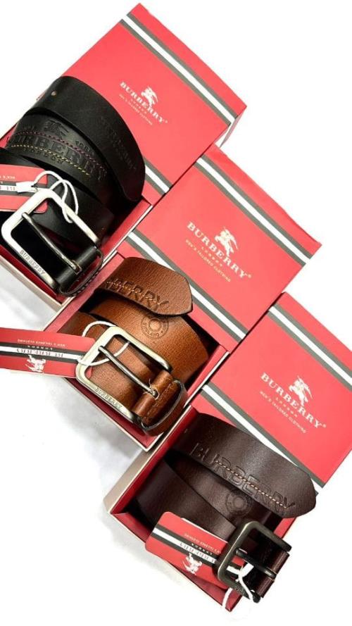 Original Branded Belt Pure Leather Per Pcs