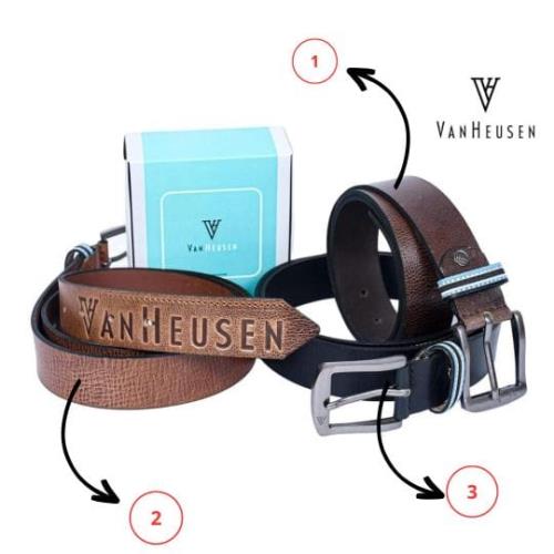 Original Pure Leather Branded Belt For Men