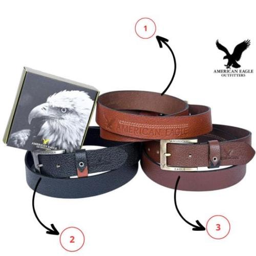 Original Pure Leather Branded Belt For Men