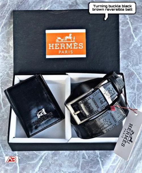HERMES Belt wallet combo (with brand box)