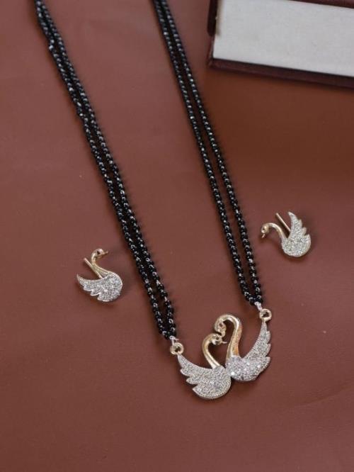 Silver Mangalsutra.