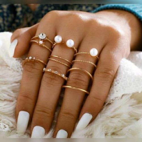Silver Designer Ring.