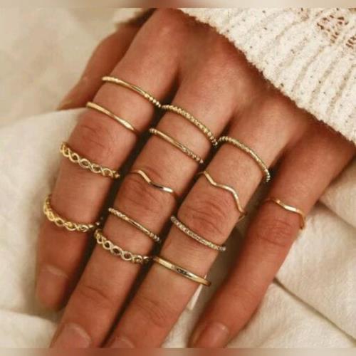 Ladies Rings Combo Set  .