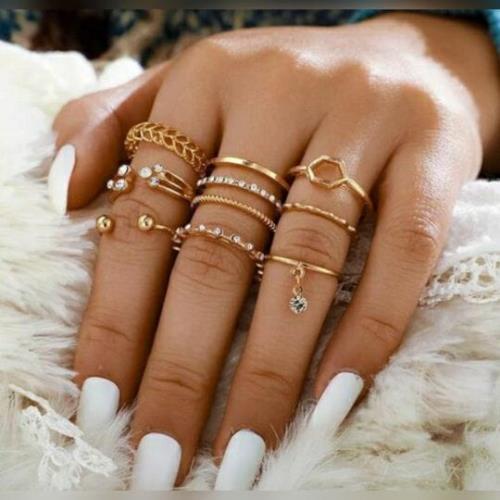  Ladies Rings Combo Set  .