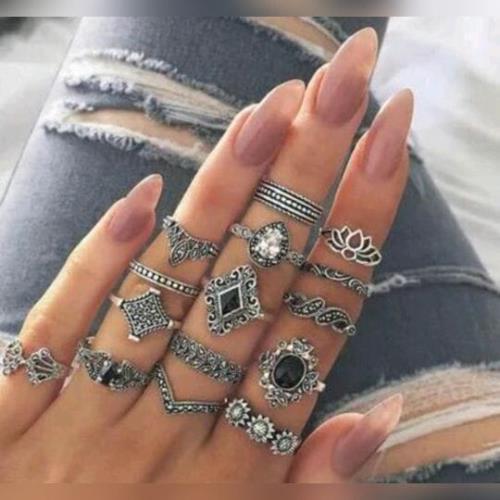 Ladies Rings Combo Set.