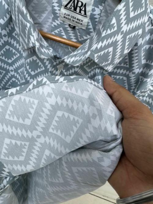 Inspired ZARA Printed Half Sleeves Shirts - Softest Cotton Fabric.