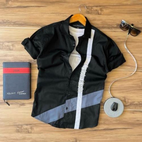 Inspired Calvin Klein Mens Cotton Shirt - Premium Quality .