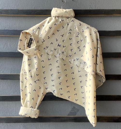 Inspired LOUIS VIUTTON PRINTED SHIRT.