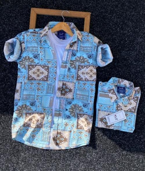 Inspired Louis Philippe - Full Sleeves Jakarta Print shirts.