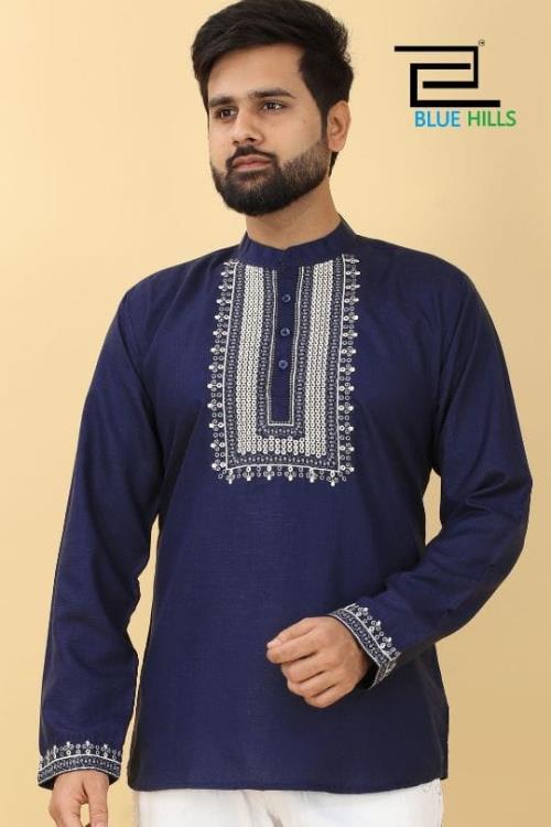 Embroidery Work Short Kurta .