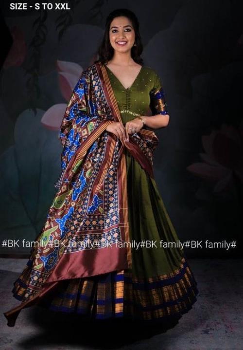 TAPASWINI HANDLOOM ANARKALI DRESS