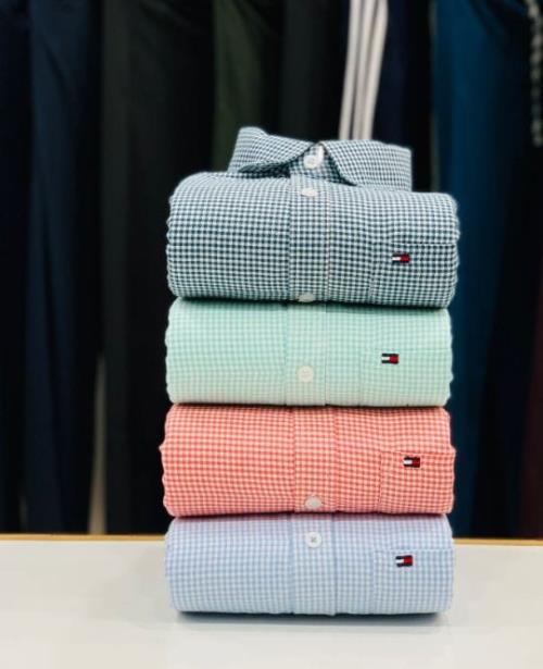Inspired TH BRAND MICRO CHECK SHIRTS