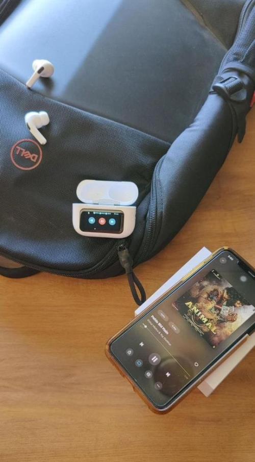  THE TOP MOST  QUALITY  AIRPODS PRO GENRATION 2 DISPLAY TOUCH CONTROL .