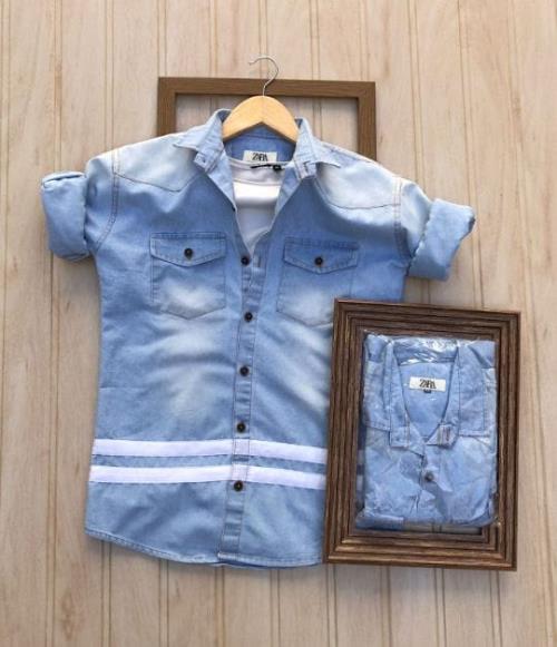 Inspired ZARA DENIM SHIRT