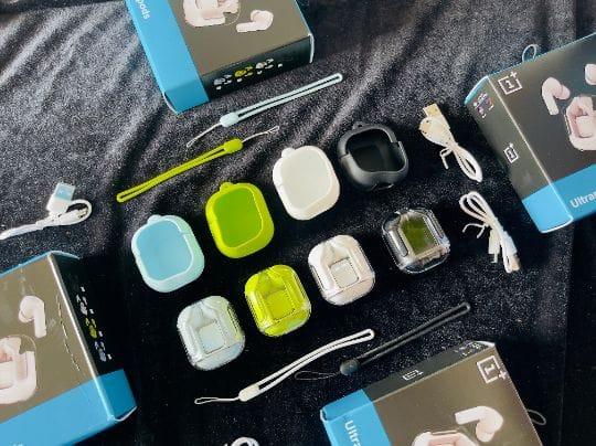 ONEPLUS ULTRAPODS CRYSTEL EARBUDS.
