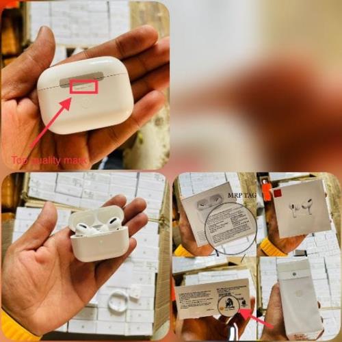 AIRPODS PRO USA DS SUPER CLONE GENUINE HIGH QUALITY 598 mAh .