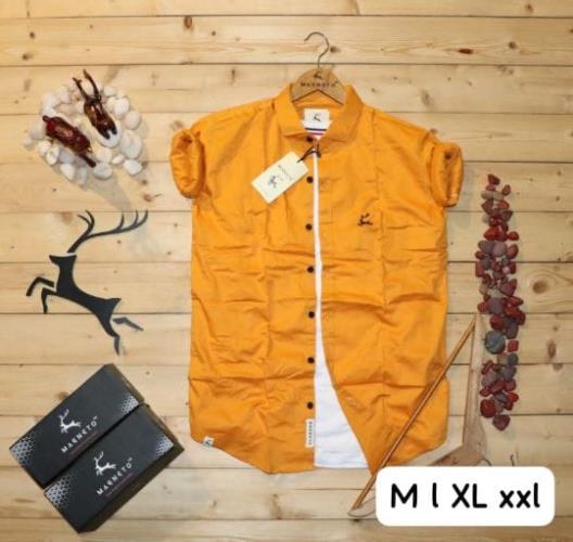 Inspired Designer Full Sleeve Pure Cotton Shirt ( Avail Size Mention in Photo )