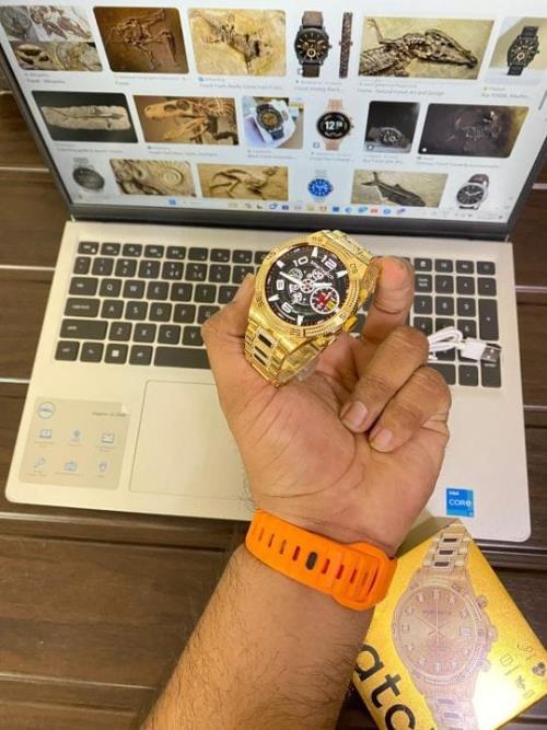 Fossil Generation 15 Pro Smartwatch with Original Diamond Belt .