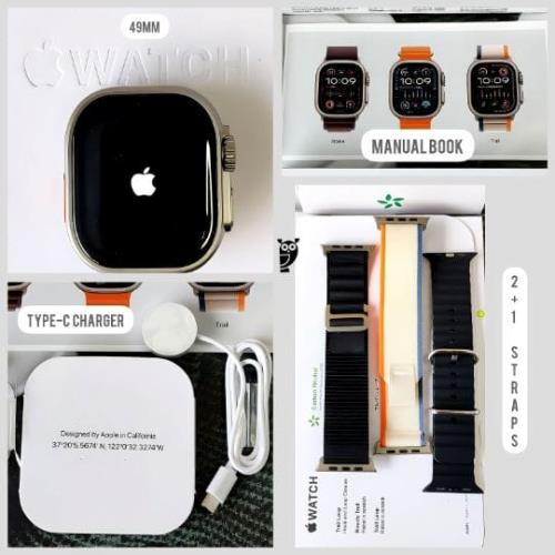 Apple Watch Ultra 2 Amoled Display | The Premium Replica Model | Display With Apple Logo | Serial Nu