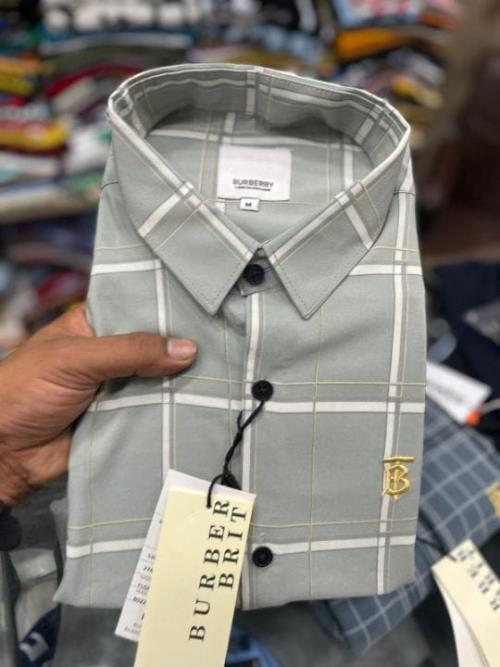 Inspired BURBERRY PREMIUM IMP COTTON TWILL LYCRA SHIRT