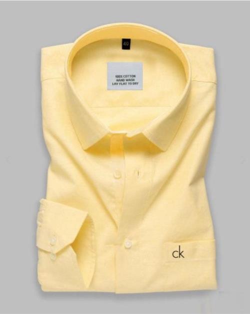 Inspired CK High Quality  Full sleeves cotton shirts.