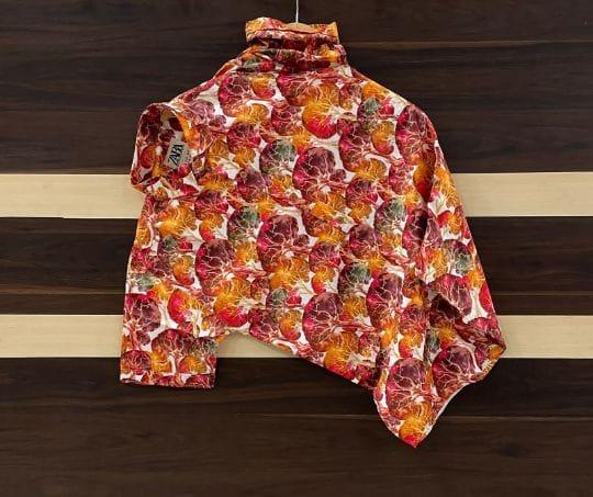 Inspired ZARA HALF PRINTED SHIRTS.